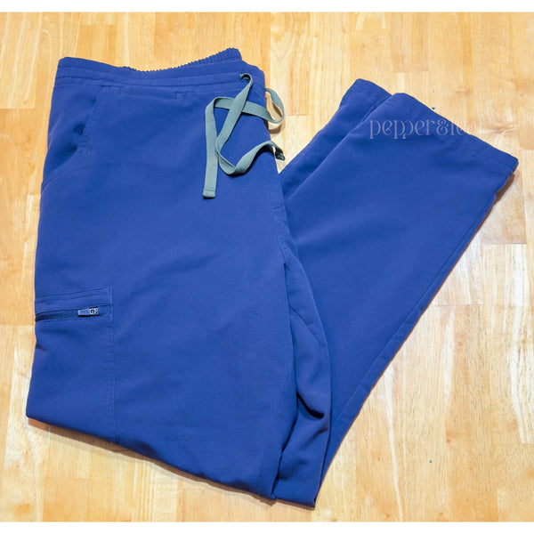 figs LP yola high waist skinny fit navy scrubs, prev own, light use